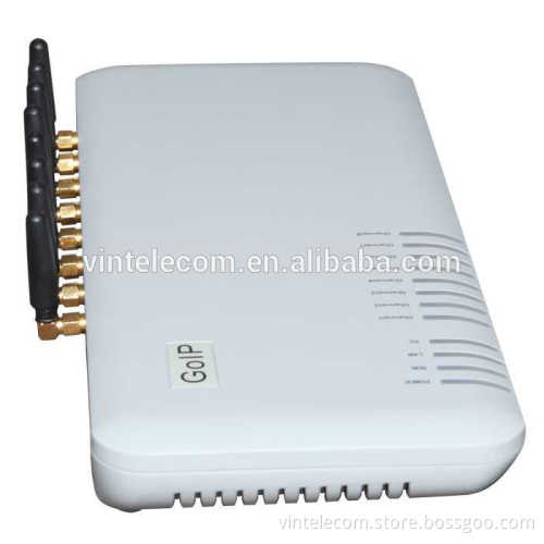 8 SIMs GoIP8 VoIP GSM Gateway / GOIP8 Gateway GSM-VoIP /GOIP/ GOIP / VoIP GSM Gateway for IP PBX application